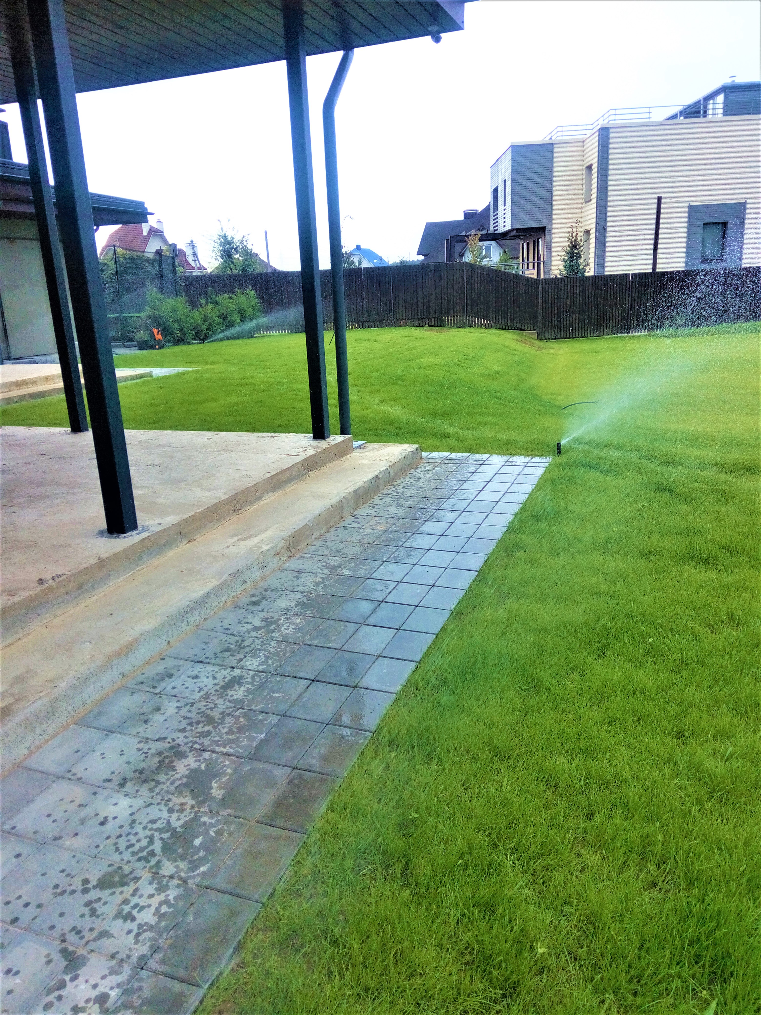 Перед укладкой (посадкой газона)