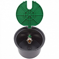 Plastica Alfa PC301TC - водоразборная розетка закрытая, вход ?" ВР