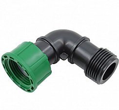 Irritec  - угольник с накидной гайкой 1"?1" НР?ВР