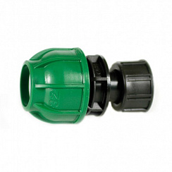 Irritec IG42520D0N32D - муфта компрессионная 32?1" с накидной гайкой